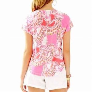 Lilly Pulitzer Trunk in Love Tee